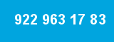 922 963 17 83